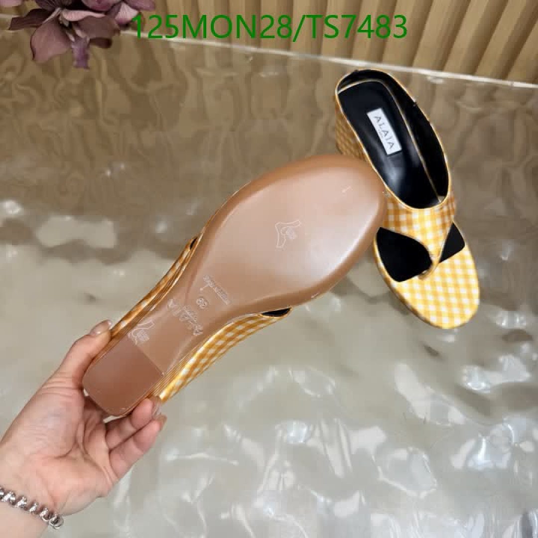 Alaia-Shoes(Women) Code: TS7483 $: 125USD