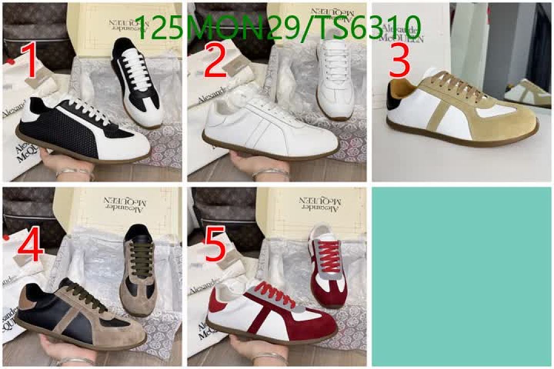 Alexander Mcqueen-Shoes(Men) Code: TS6310 $: 125USD