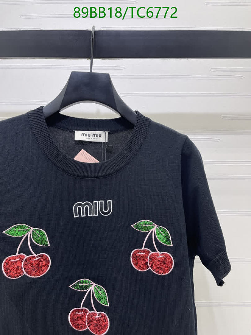Miu Miu-Clothing Code: TC6772 $: 89USD