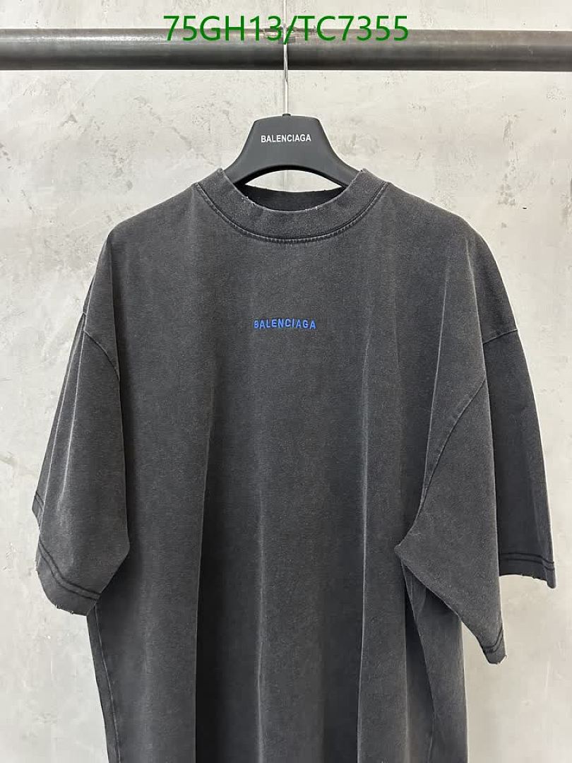 Balenciaga-Clothing Code: TC7355 $: 75USD