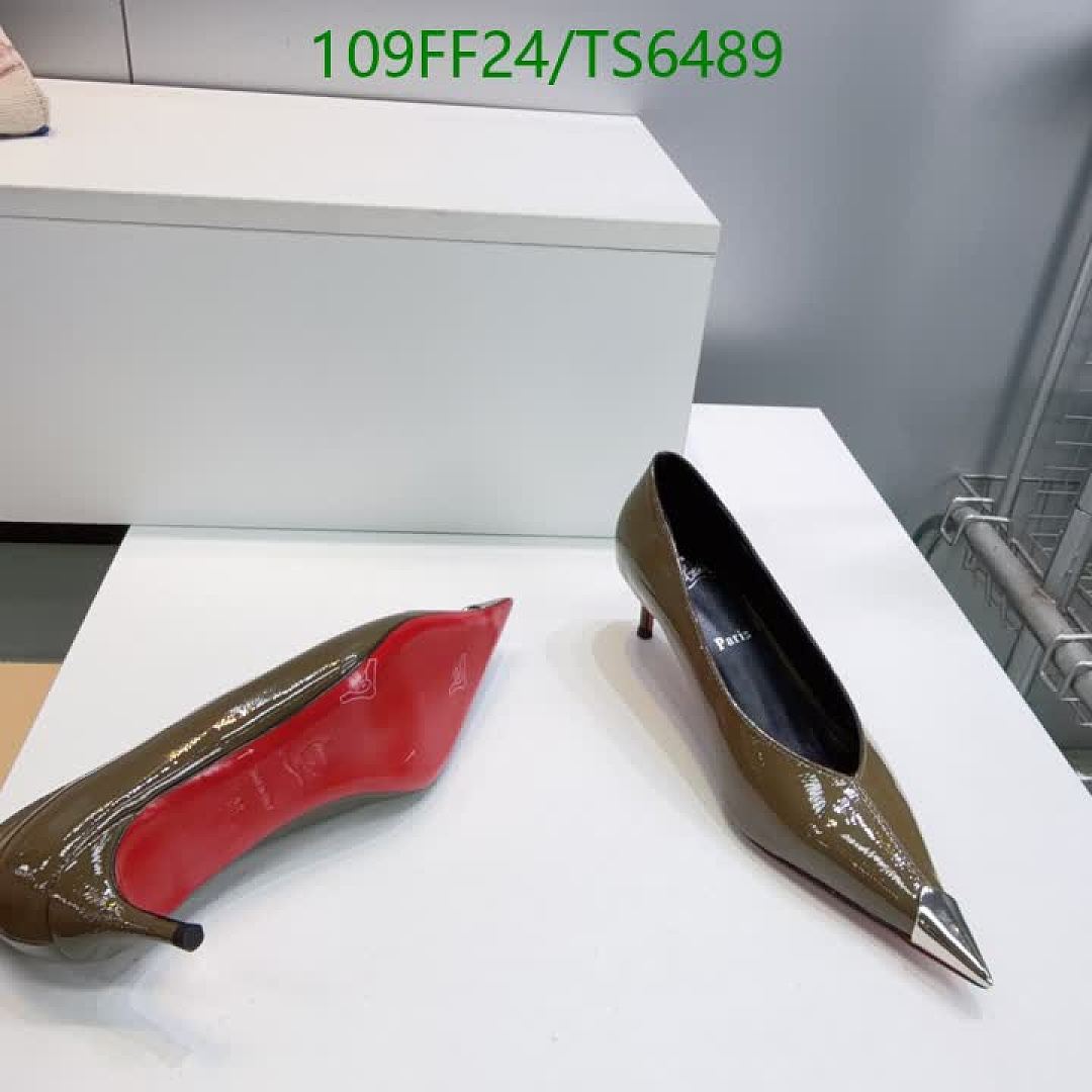 Christian Louboutin-Shoes(Women) Code: TS6489 $: 109USD
