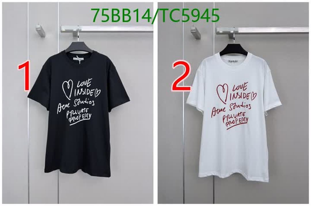 Acne Studios-Clothing Code: TC5945 $: 75USD