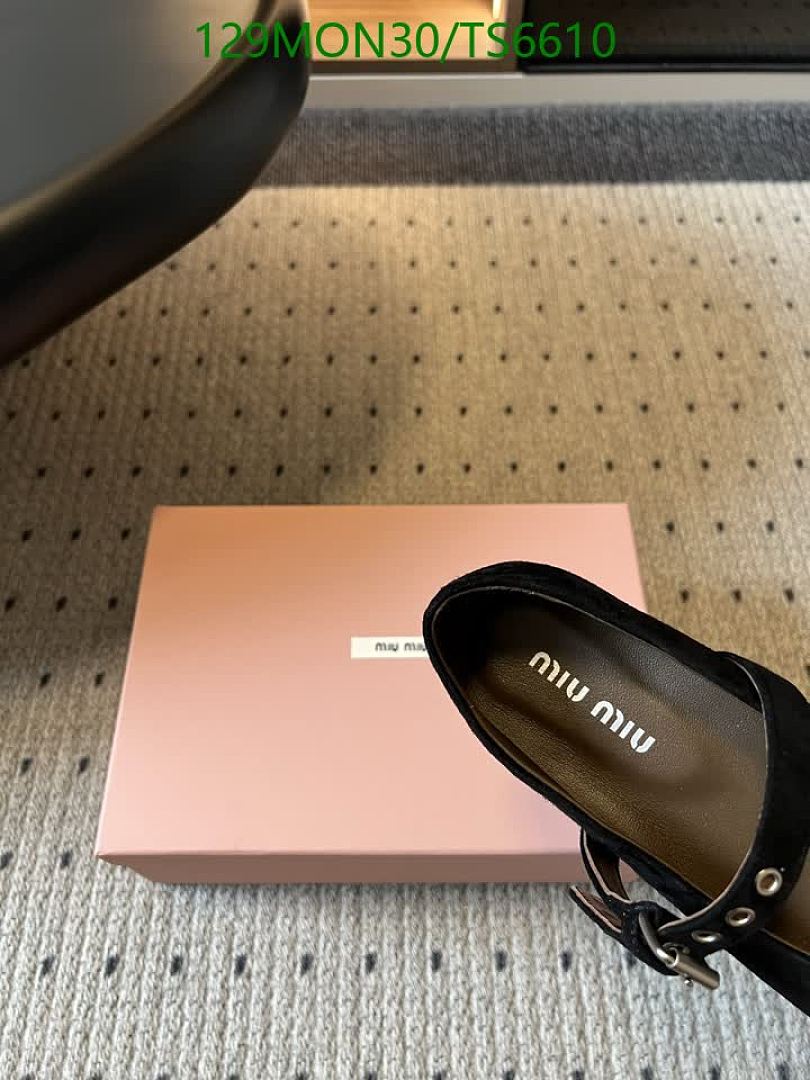Miu Miu-Shoes(Women) Code: TS6610 $: 129USD