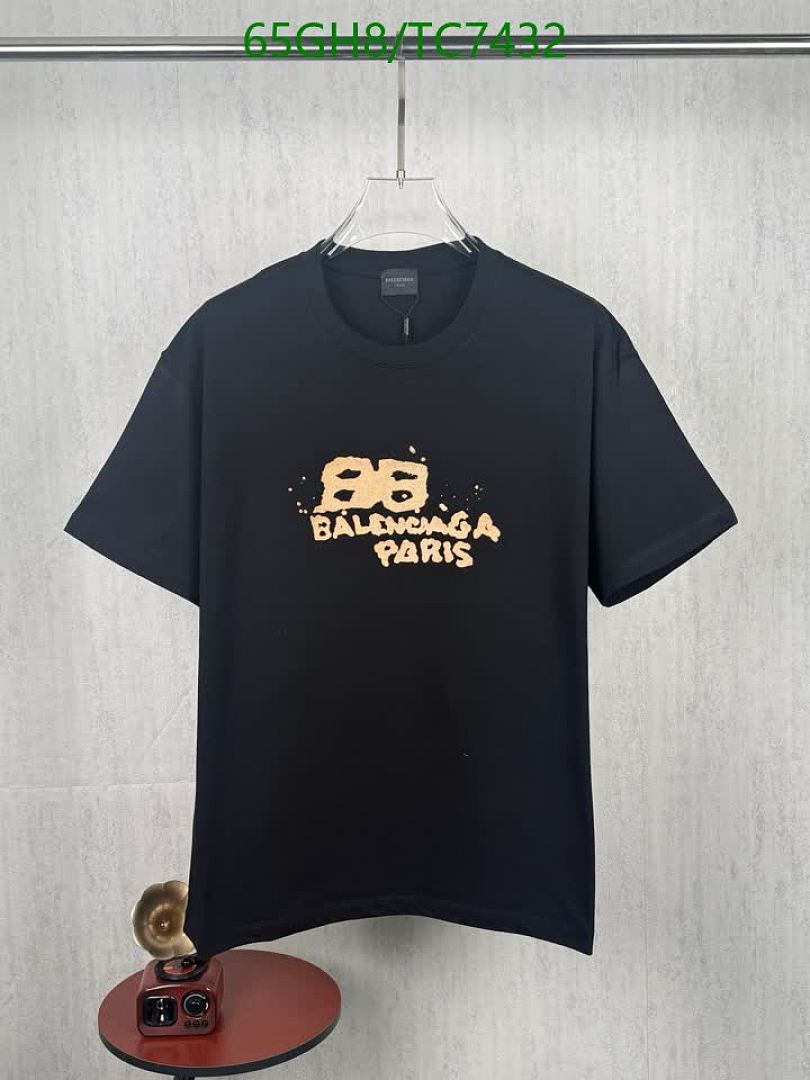 Balenciaga-Clothing Code: TC7432 $: 65USD