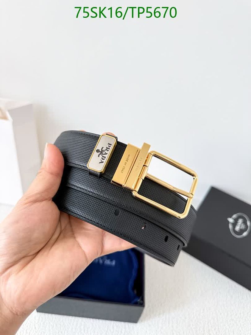 Prada-Belts Code: TP5670 $: 75USD