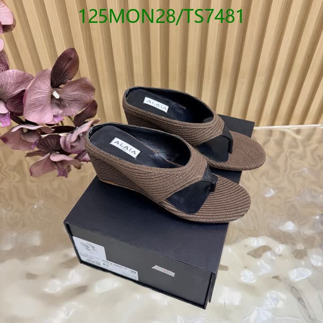 Alaia-Shoes(Women) Code: TS7481 $: 125USD