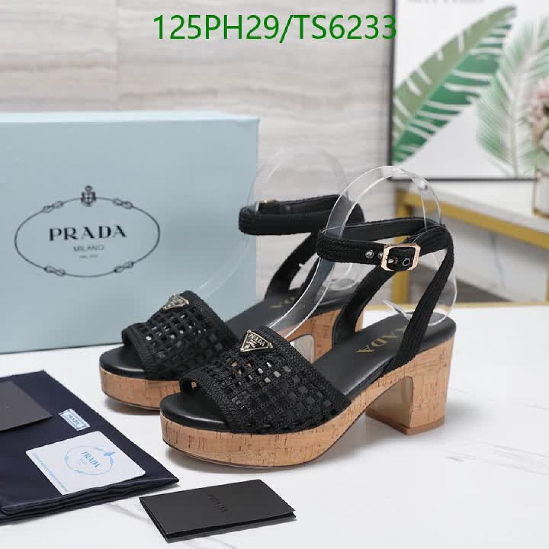 Prada-Shoes(Women) Code: TS6233 $: 125USD