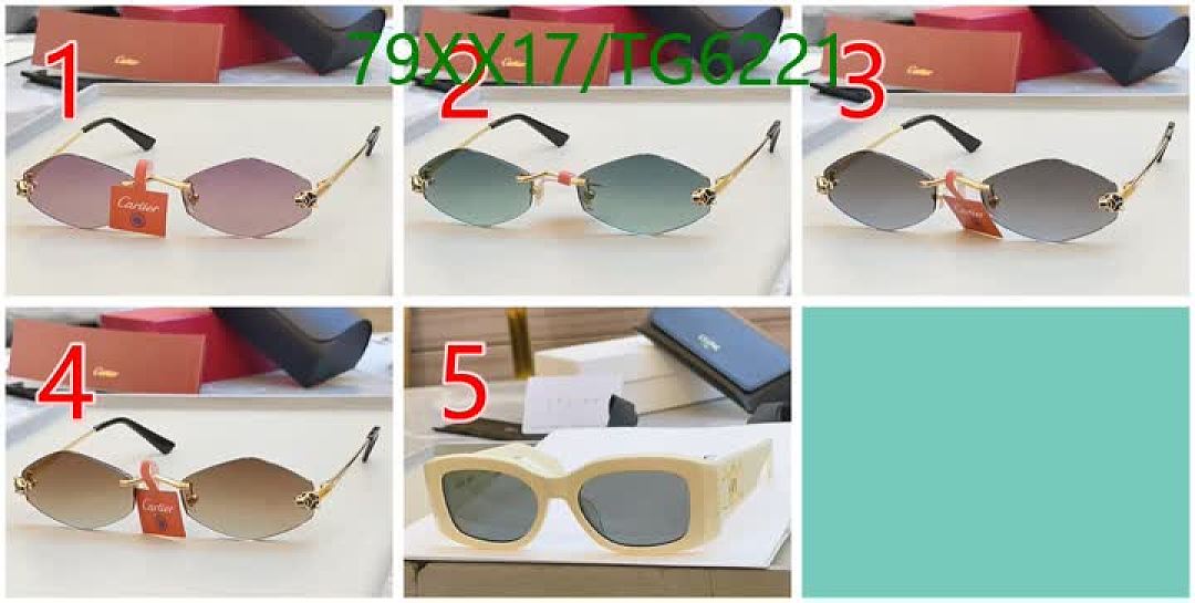 Cartier-Glasses Code: TG6221 $: 79USD
