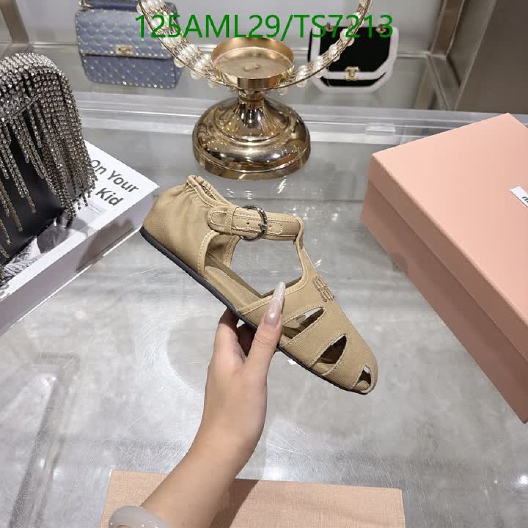 Miu Miu-Shoes(Women) Code: TS7213 $: 125USD