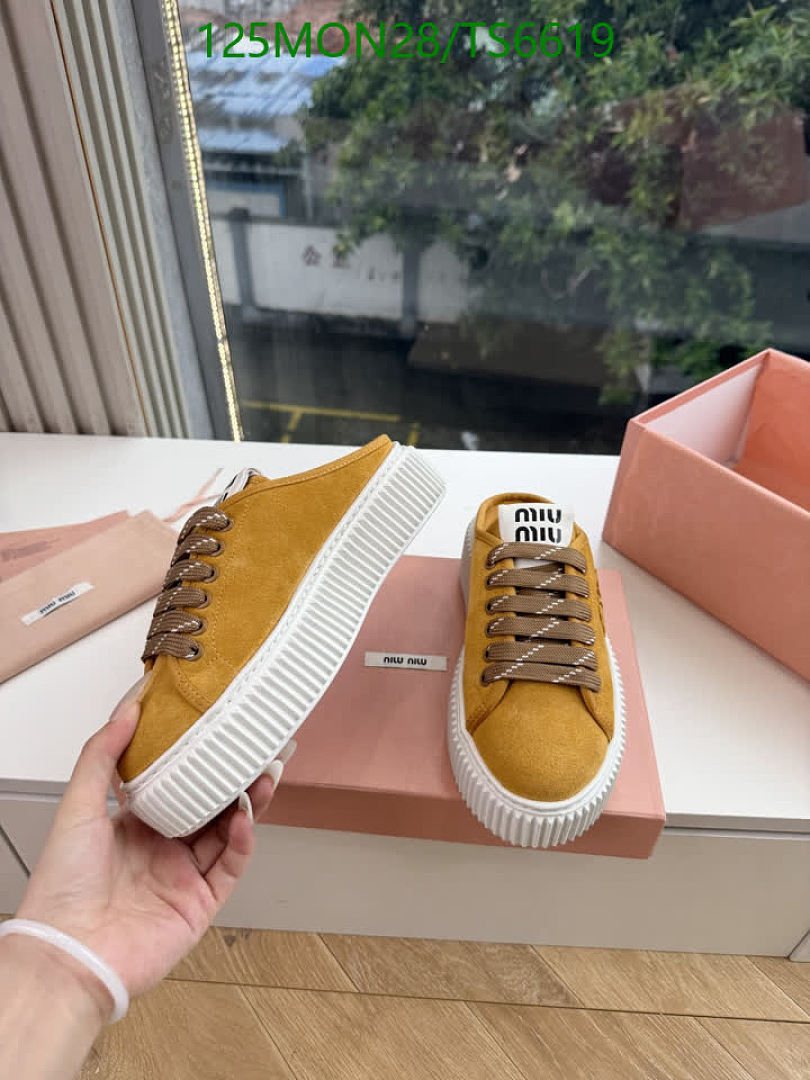 Miu Miu-Shoes(Women) Code: TS6619 $: 125USD