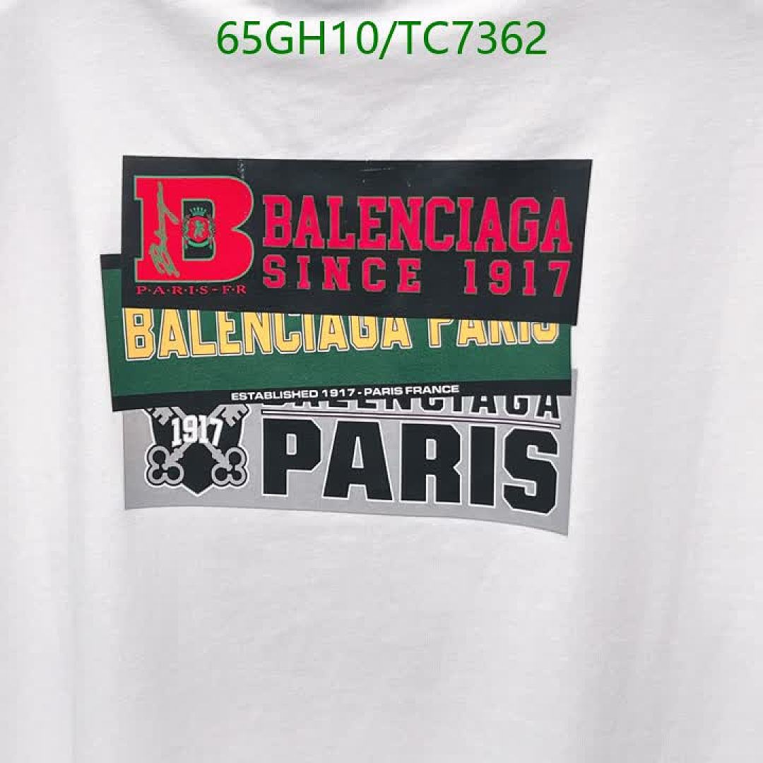 Balenciaga-Clothing Code: TC7362 $: 65USD