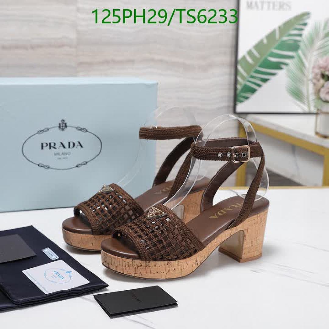 Prada-Shoes(Women) Code: TS6233 $: 125USD
