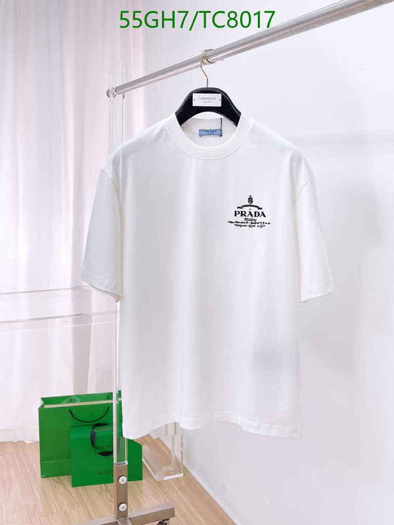 Prada-Clothing Code: TC8017 $: 55USD