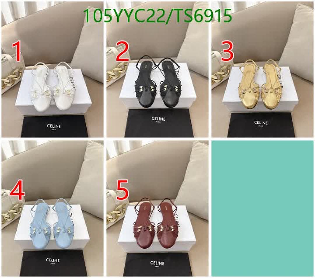 Celine-Shoes(Women) Code: TS6915 $: 105USD