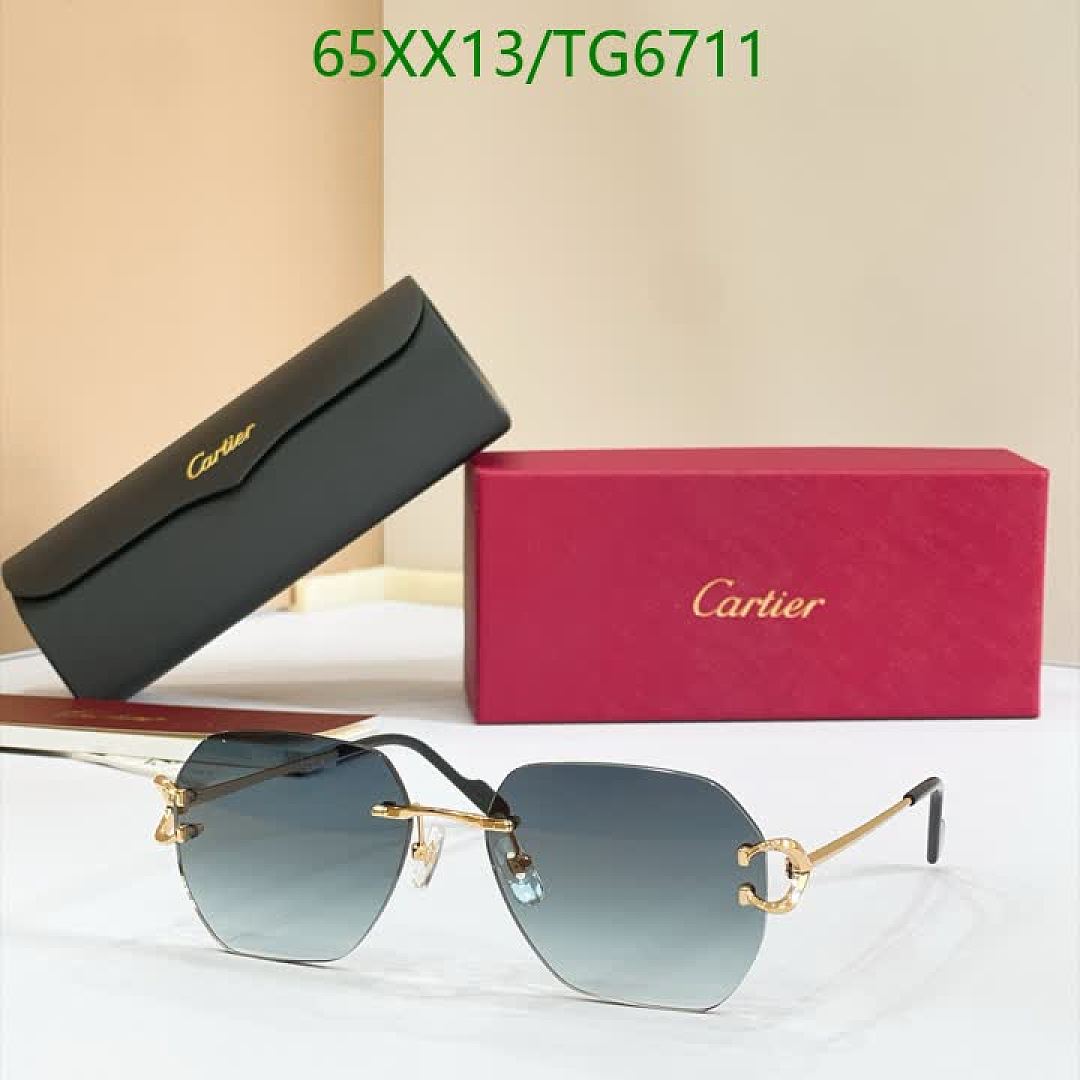 Cartier-Glasses Code: TG6711 $: 65USD