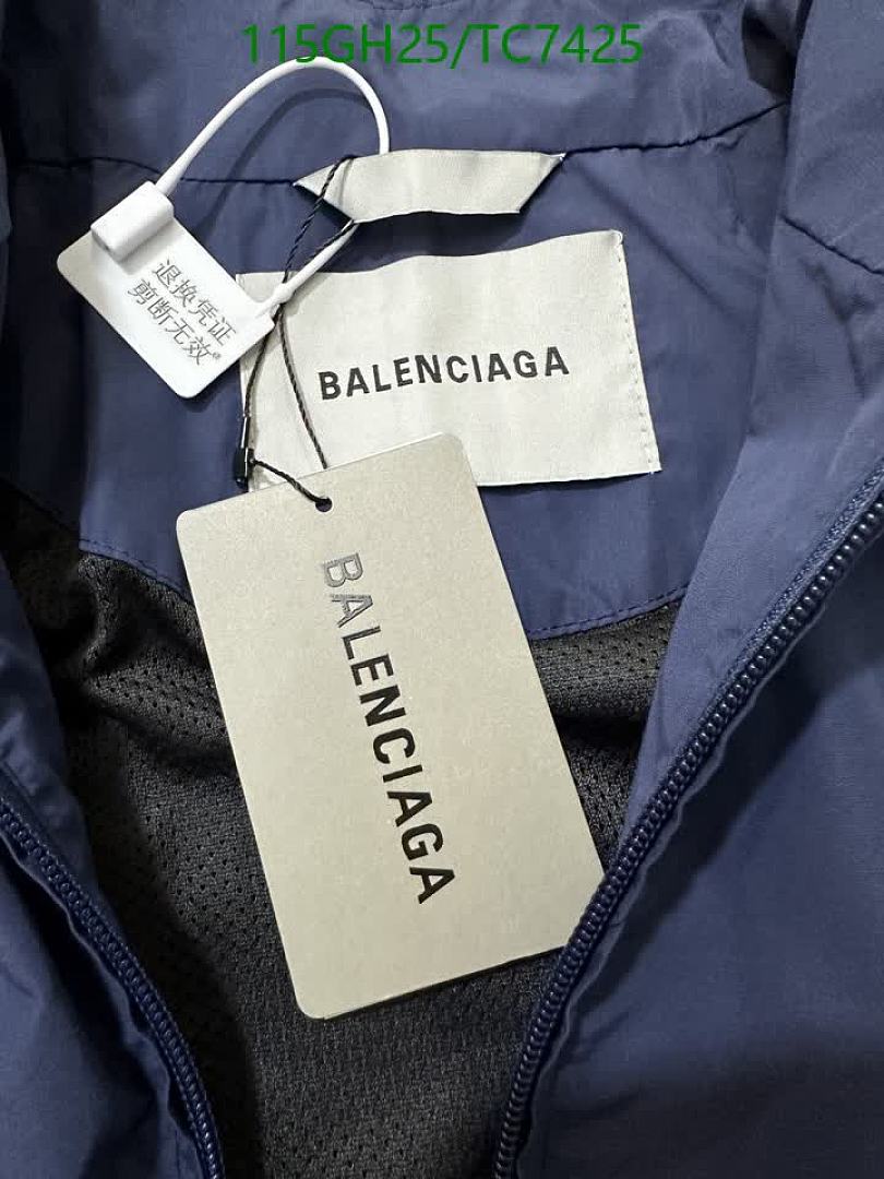 Balenciaga-Clothing Code: TC7425 $: 115USD