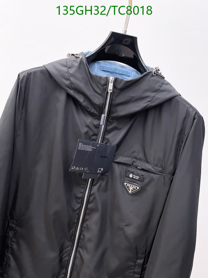 Prada-Clothing Code: TC8018 $: 135USD