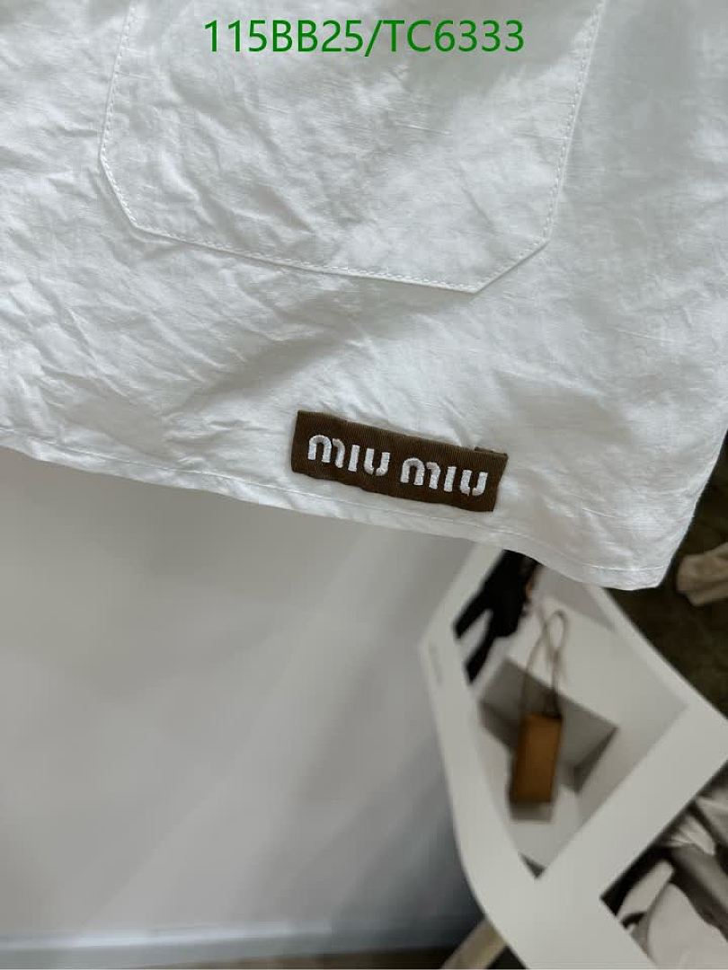 Miu Miu-Clothing Code: TC6333 $: 115USD