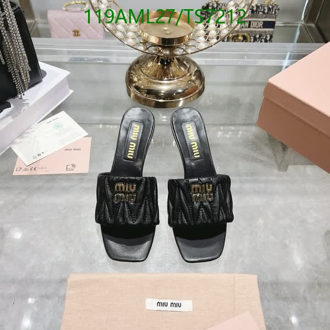 Miu Miu-Shoes(Women) Code: TS7212 $: 119USD