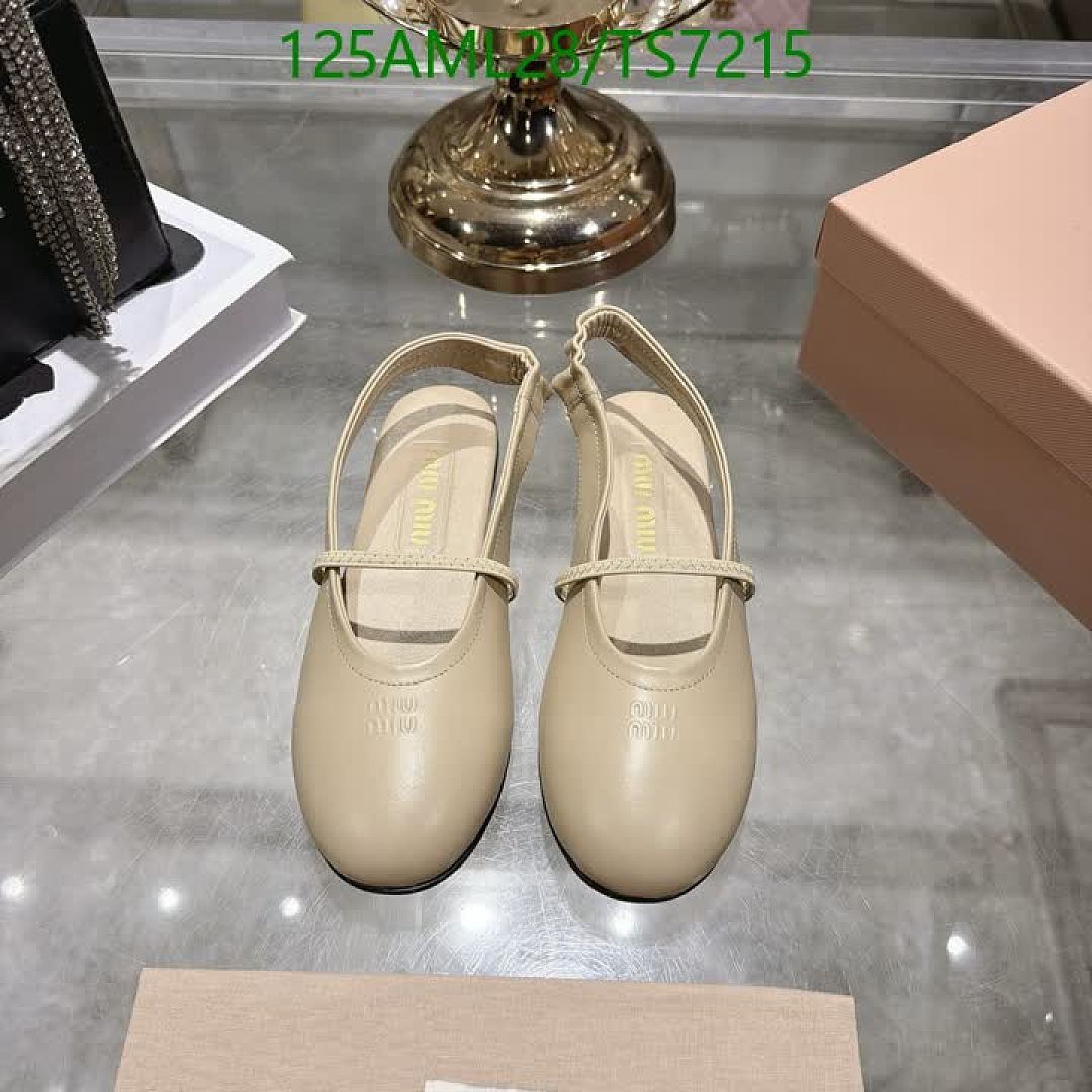 Miu Miu-Shoes(Women) Code: TS7215 $: 125USD