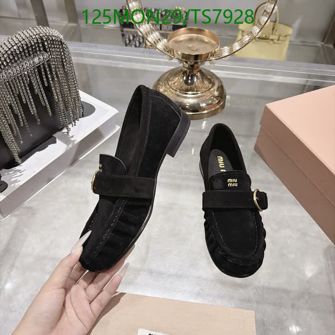 Miu Miu-Shoes(Women) Code: TS7928 $: 125USD