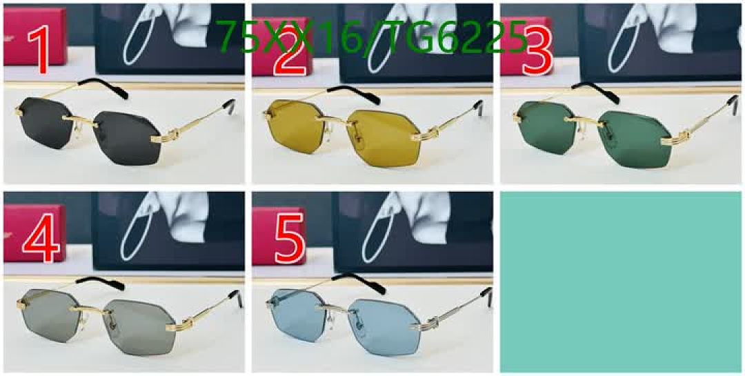 Cartier-Glasses Code: TG6225 $: 75USD