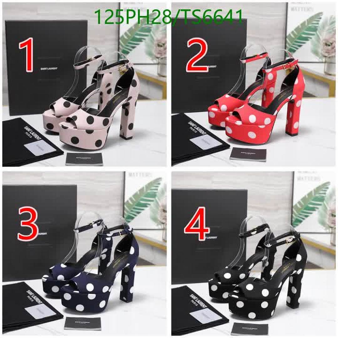 YSL-Shoes(Women) Code: TS6641 $: 125USD