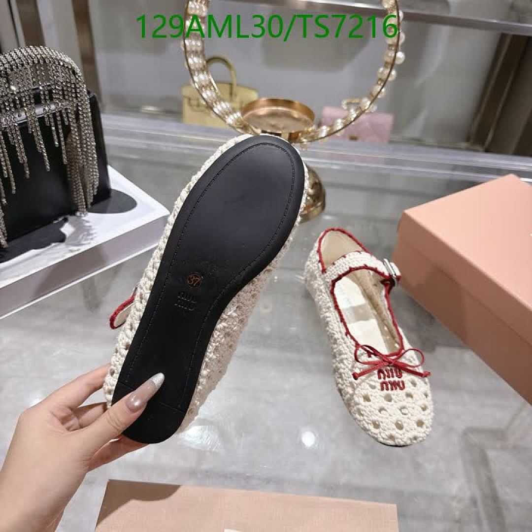 Miu Miu-Shoes(Women) Code: TS7216 $: 129USD