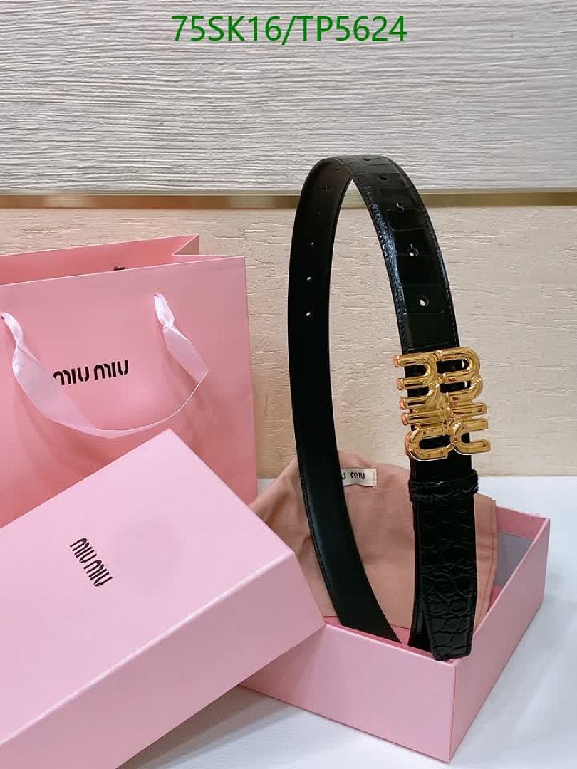 MIU MIU-Belts Code: TP5624 $: 75USD