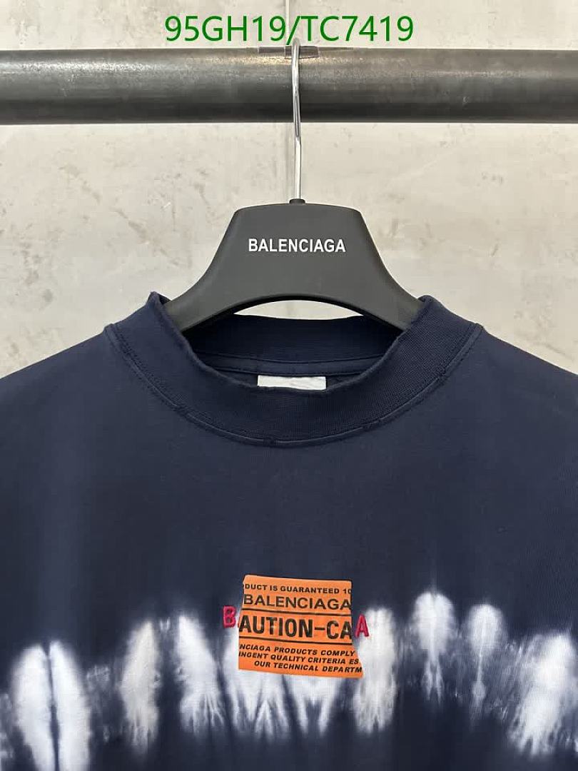 Balenciaga-Clothing Code: TC7419 $: 95USD