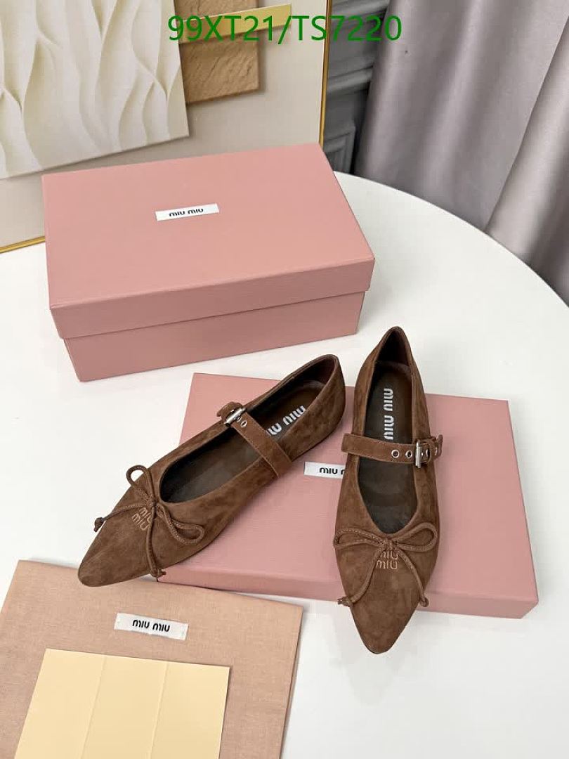 Miu Miu-Shoes(Women) Code: TS7220 $: 99USD