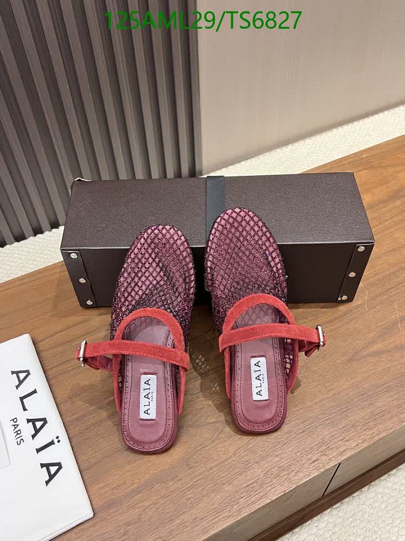Alaia-Shoes(Women) Code: TS6827 $: 125USD