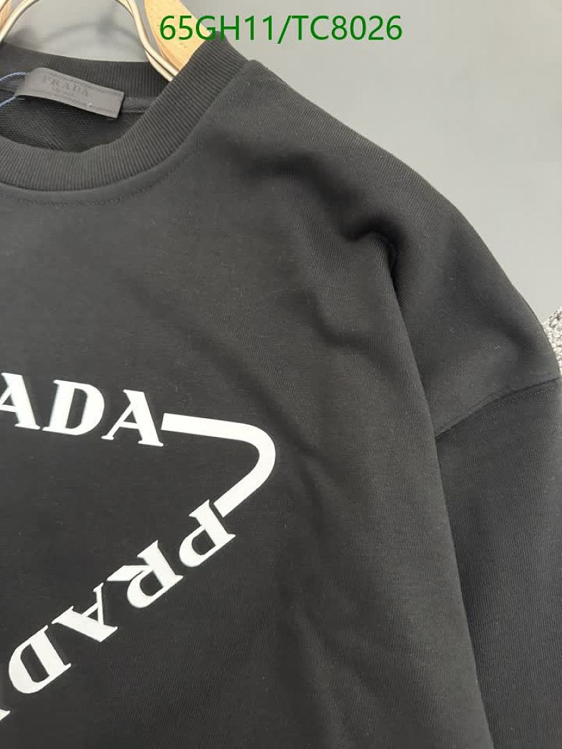 Prada-Clothing Code: TC8026 $: 65USD