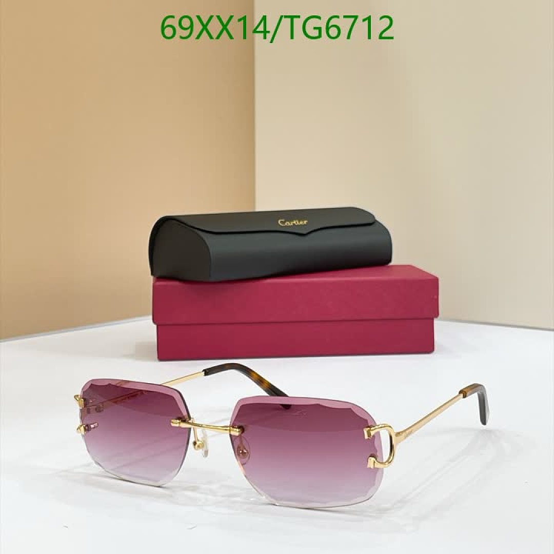 Cartier-Glasses Code: TG6712 $: 69USD