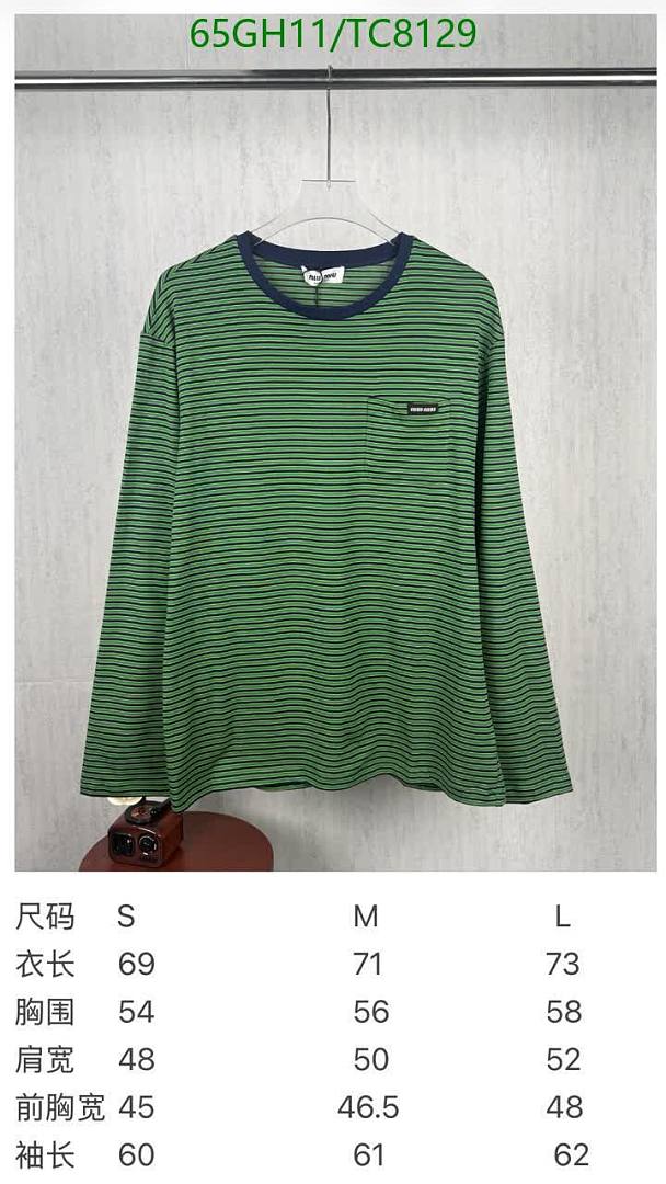 Miu Miu-Clothing Code: TC8129 $: 65USD