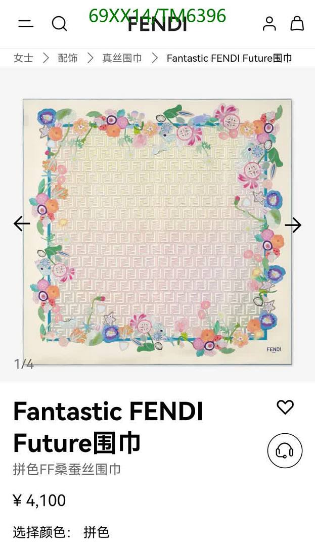Fendi-Scarves Code: TM6396 $: 69USD