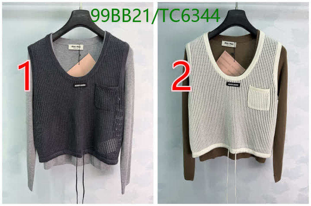 Miu Miu-Clothing Code: TC6344 $: 99USD