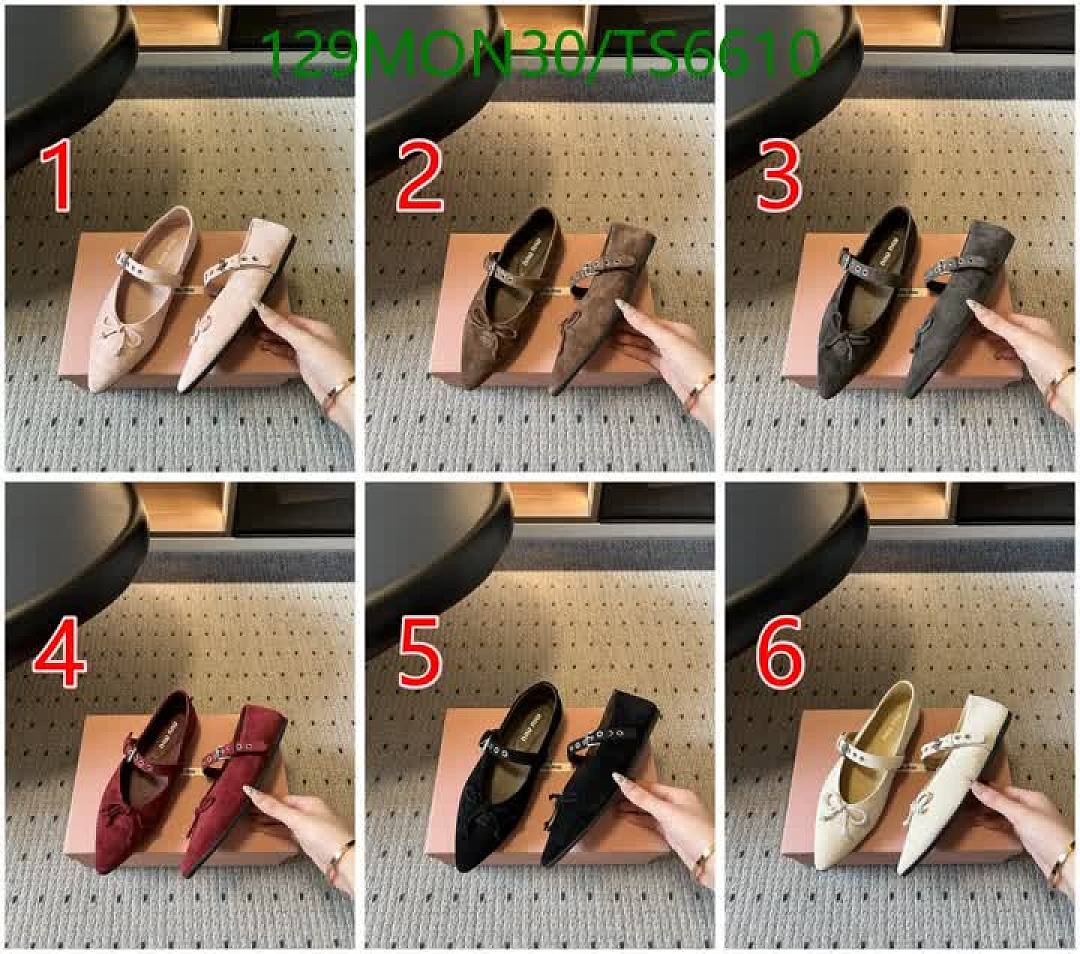 Miu Miu-Shoes(Women) Code: TS6610 $: 129USD