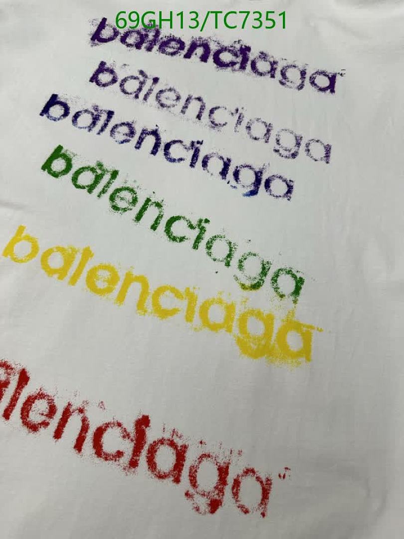 Balenciaga-Clothing Code: TC7351 $: 69USD