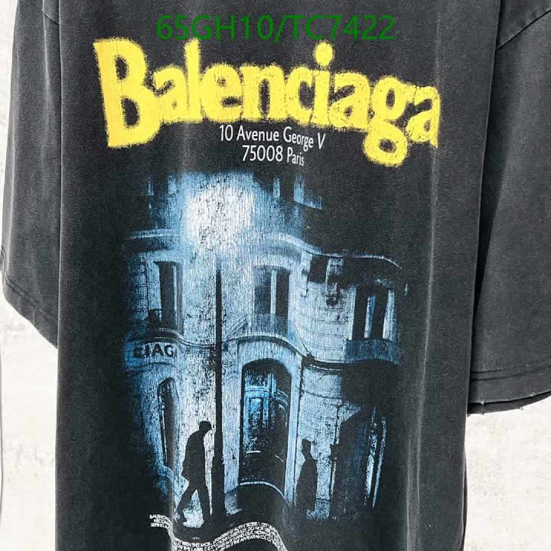 Balenciaga-Clothing Code: TC7422 $: 65USD
