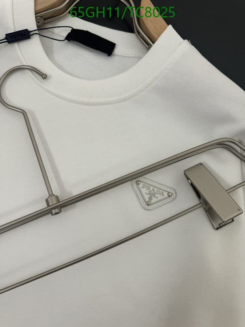 Prada-Clothing Code: TC8025 $: 65USD