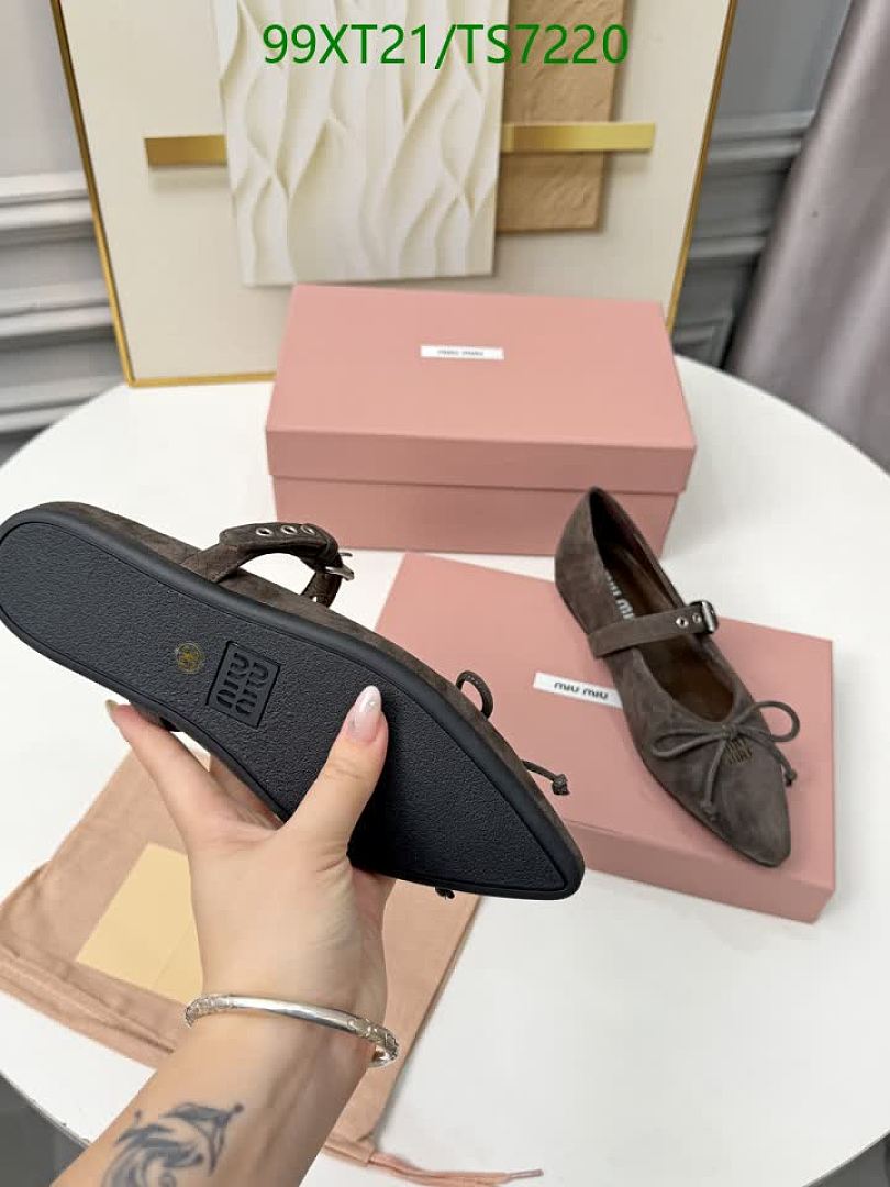 Miu Miu-Shoes(Women) Code: TS7220 $: 99USD