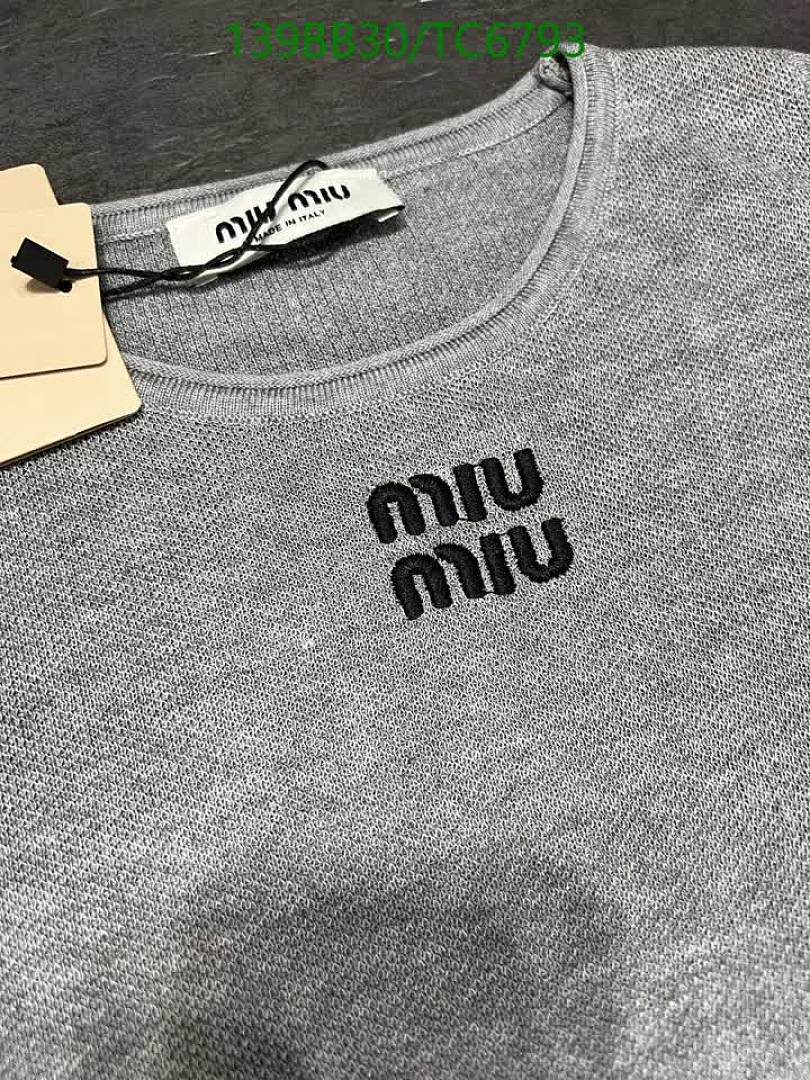 Miu Miu-Clothing Code: TC6793 $: 139USD
