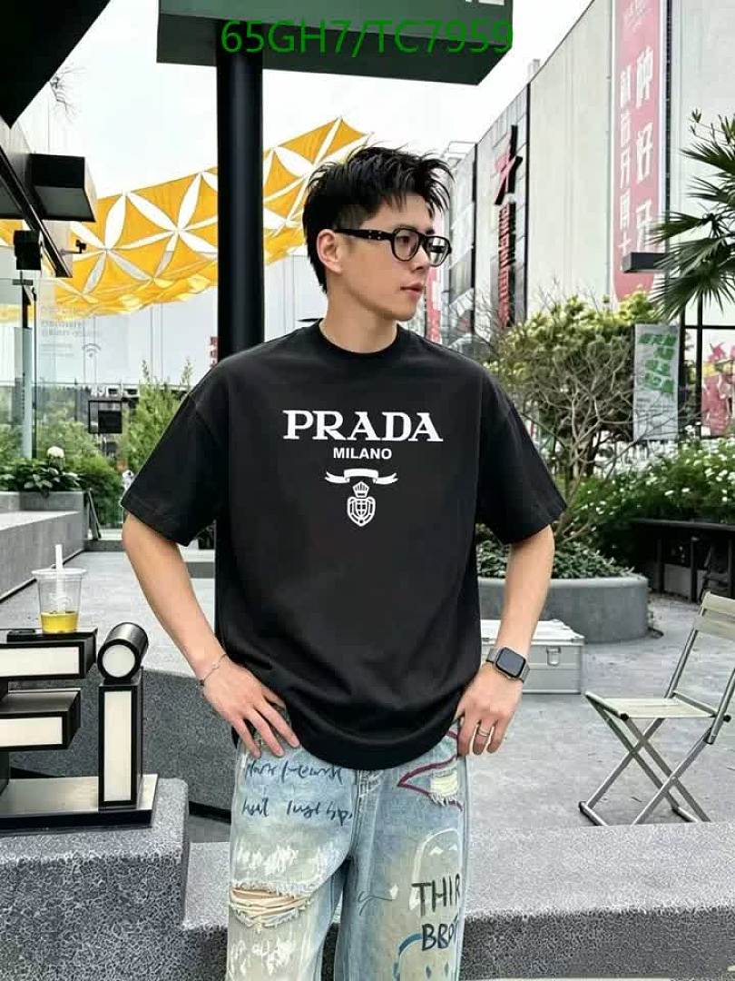 Prada-Clothing Code: TC7959 $: 65USD