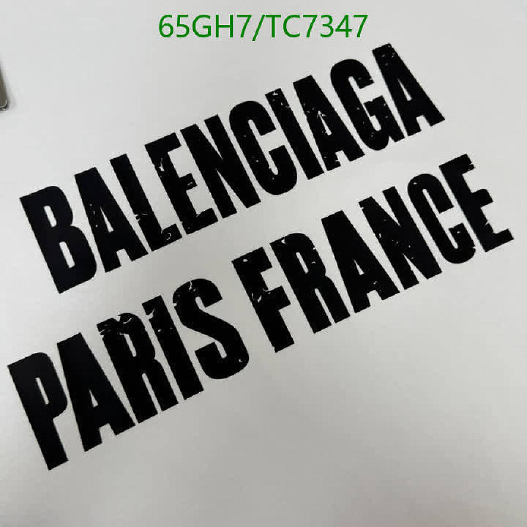 Balenciaga-Clothing Code: TC7347 $: 65USD