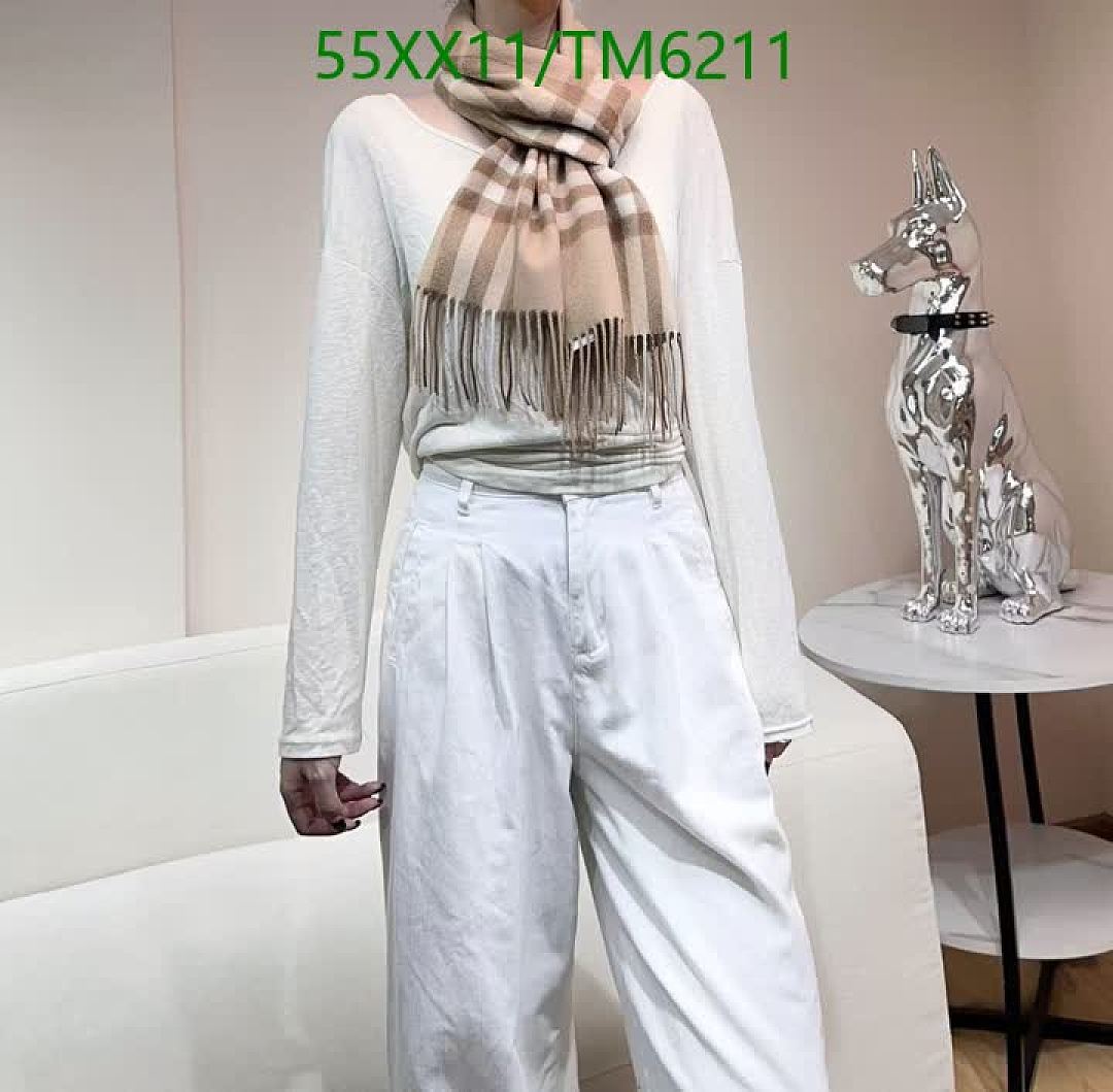 Burberry-Scarves Code: TM6211 $: 55USD