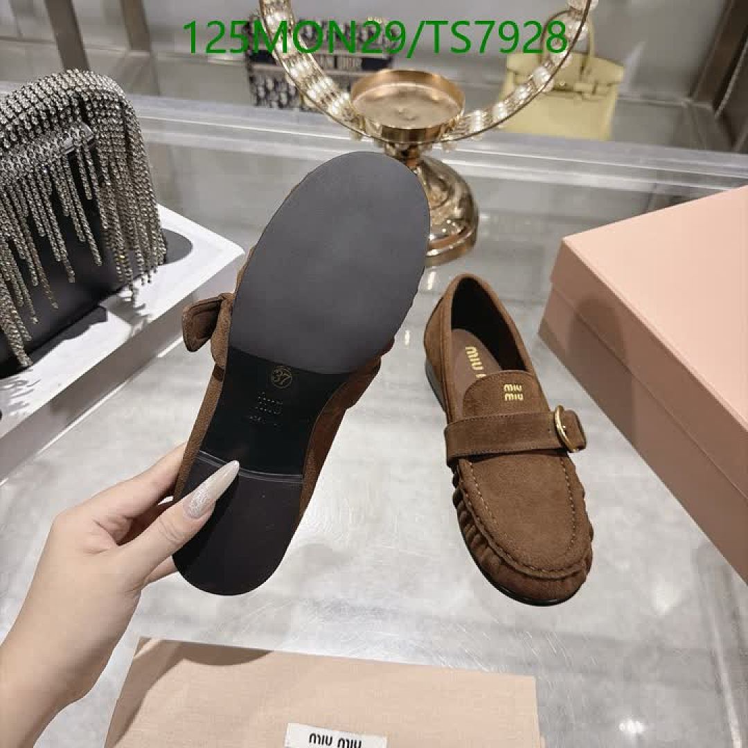 Miu Miu-Shoes(Women) Code: TS7928 $: 125USD