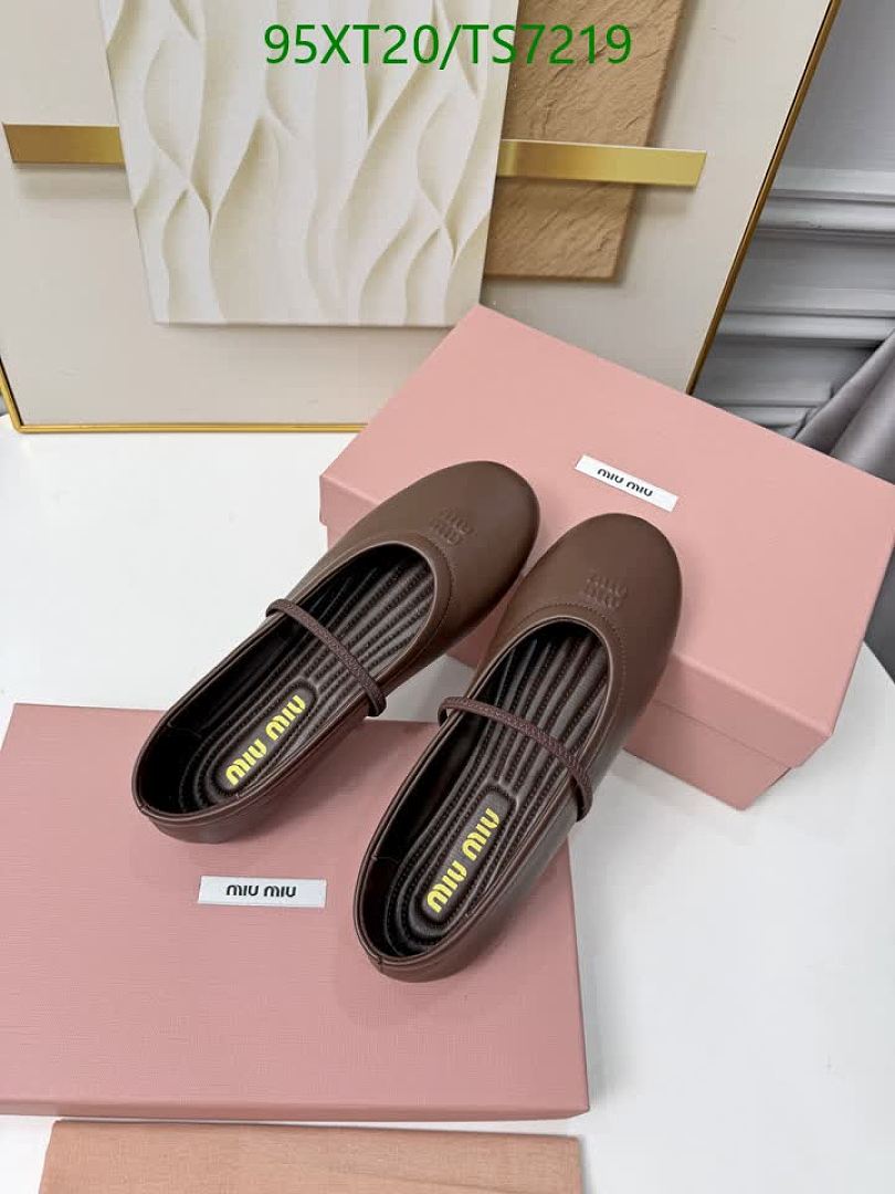 Miu Miu-Shoes(Women) Code: TS7219 $: 95USD
