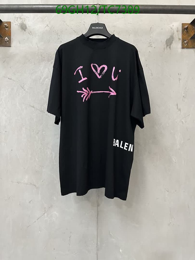 Balenciaga-Clothing Code: TC7389 $: 69USD