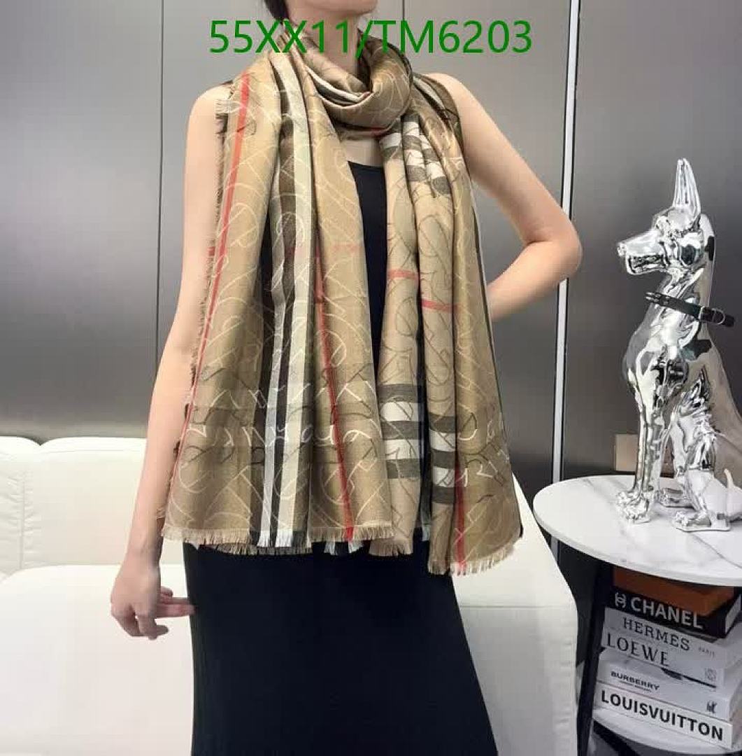 Burberry-Scarves Code: TM6203 $: 55USD